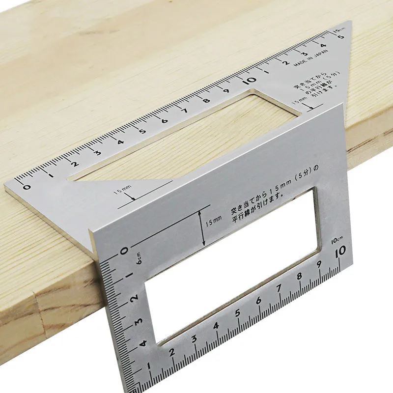 Multifunctional Aluminum Alloy woodworking Square 45 degrees 90 degrees gauge Angle Protractor Over the ruler
Multifunctional Aluminum Alloy woodworking Square 45 degrees 90 degrees gauge Angle Protractor Over the ruler