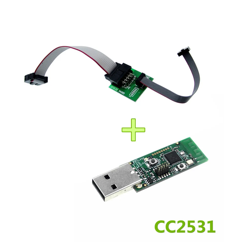 CC2531 CC2540 Zigbee Sniffer Wireless Board Bluetooth BLE 4.0 Dongle Capture Module USB Programmer Downloader Cable Connector
CC2531 CC2540 Zigbee Sniffer Wireless Board Bluetooth BLE 4.0 Dongle Capture Module USB Programmer Downloader Cable Connector