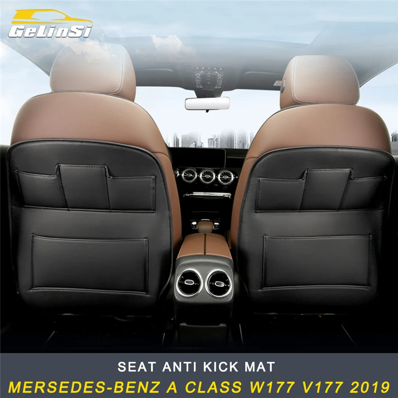 GELINSI Seat Anti Kick Mat Accessories for Mersedes-benz A Class W177 V177 2019 Auto Car
GELINSI Seat Anti Kick Mat Accessories for Mersedes-benz A Class W177 V177 2019 Auto Car