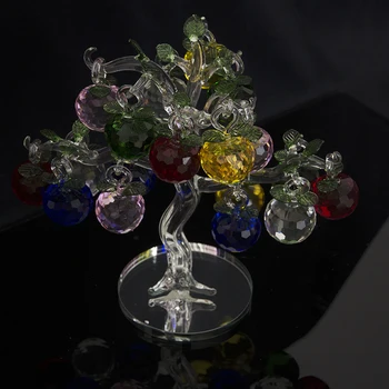 Beautiful Crystal Apple Tree with Clear Tree Trunk Home Decoration Gifts for Family Hot Sales
Beautiful Crystal Apple Tree with Clear Tree Trunk Home Decoration Gifts for Family Hot Sales