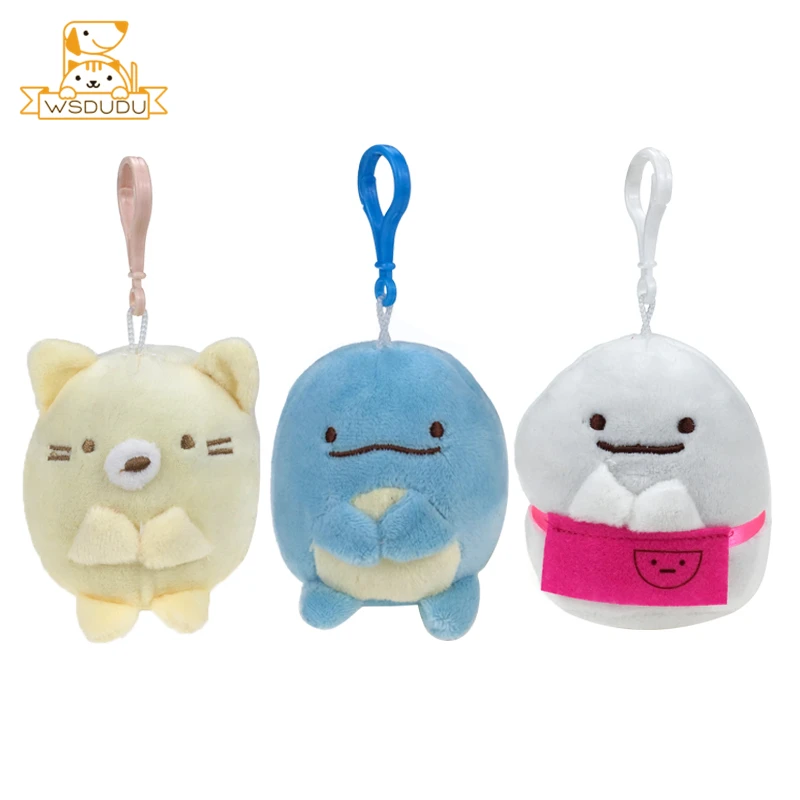 Sumikko Gurashi Pendant Japan Cartoon Plush Stuffed Toys Sumikkogurashi Dolls Cute Animal Penguin Bear Cat Lizard Keychian Gifts
Sumikko Gurashi Pendant Japan Cartoon Plush Stuffed Toys Sumikkogurashi Dolls Cute Animal Penguin Bear Cat Lizard Keychian Gifts