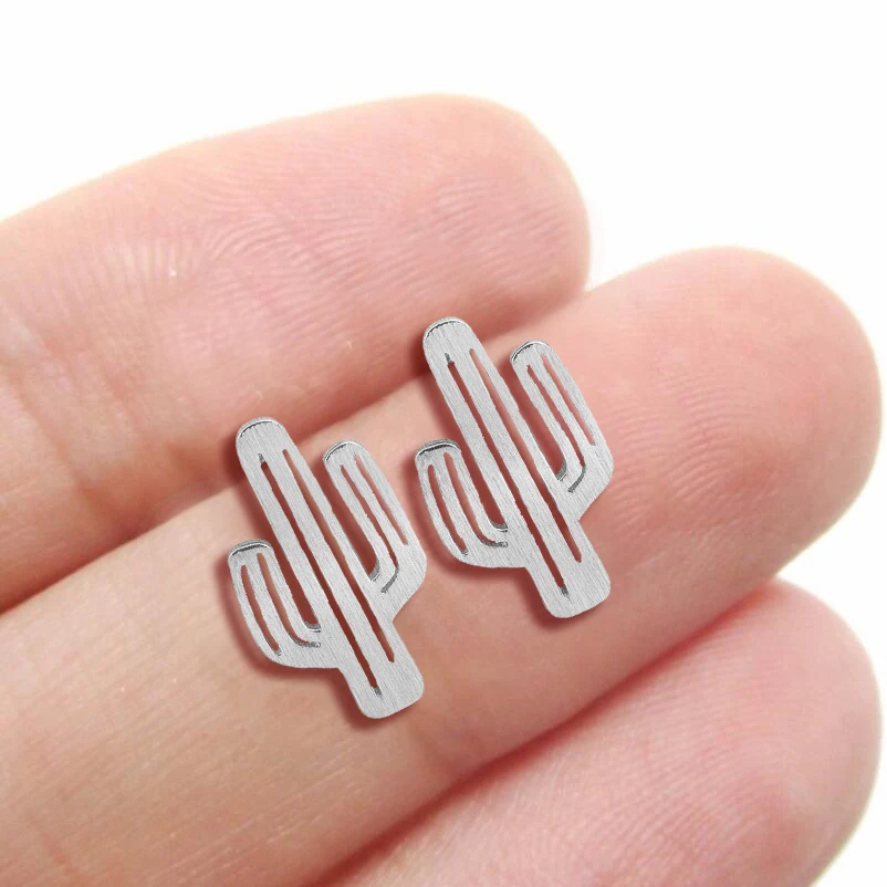 Jisensp Fashion Cute Cactus Stud Earrings for Women Jewelry Summer Plant Earrings Set Wholesale Earing brincos Best Friend Gifts
Jisensp Fashion Cute Cactus Stud Earrings for Women Jewelry Summer Plant Earrings Set Wholesale Earing brincos Best Friend Gifts