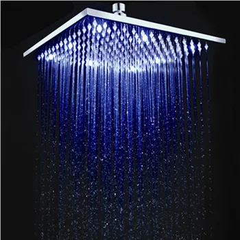 12'' LED Square Bathroom Bath Rain Shower Head Only Brass Chrome Finish -Free Shipping
12'' LED Square Bathroom Bath Rain Shower Head Only Brass Chrome Finish -Free Shipping