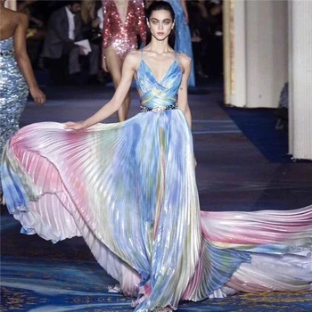 2019 New Arrival Fashion Multicolor Patchwork Spaghetti Strap Long Maxi Mermaid Backless Sexy Luxury Evening Celebrity Party
2019 New Arrival Fashion Multicolor Patchwork Spaghetti Strap Long Maxi Mermaid Backless Sexy Luxury Evening Celebrity Party