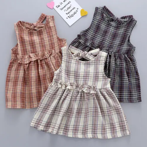 Kids Clothes Toddler Baby Girl Summer Pageant Plaid Dress Princess Sundress Party Holiday Outfit Casual Dress Wholesale
Kids Clothes Toddler Baby Girl Summer Pageant Plaid Dress Princess Sundress Party Holiday Outfit Casual Dress Wholesale