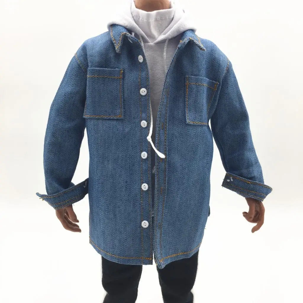 1/6th Cowboy Shirt Coat for 12inch Male Doll Action Figure Clothing 1/6th Cowboy Shirt Coat for 12inch Male Doll Action Figure Clothing