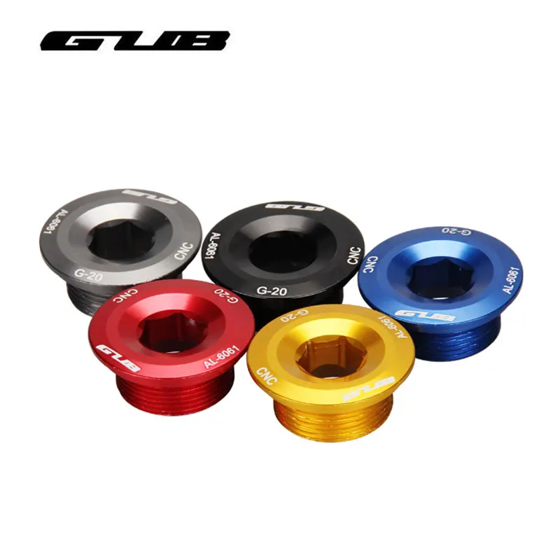 

GUB Ultralight Bicycle Crankset Crank Screw MTB Road Bike Cycling Crank Arm Bolt Crankset Fixing Bolt CNC For SHIMANO BMX 8g