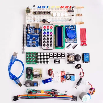 UNO R3 KIT Upgraded version of the Starter Kit the RFID learn Suite LCD 1602 for arduino kit
UNO R3 KIT Upgraded version of the Starter Kit the RFID learn Suite LCD 1602 for arduino kit