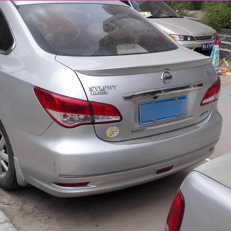For Nissan Sylphy Sentra 2007-2011 rear wing spoiler, trunk guide wing tail primer high quality ABS paste
For Nissan Sylphy Sentra 2007-2011 rear wing spoiler, trunk guide wing tail primer high quality ABS paste
