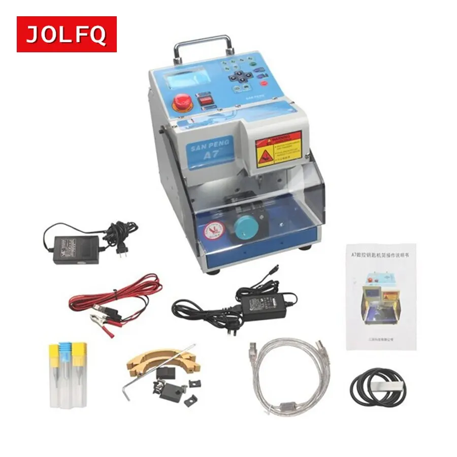 2018 New Automatic Electronic MIRACLE-A7 Key Cutting Machine MIRACLE A7 MIRACLE A7 Car Key cutting and Key Decoding Machine
2018 New Automatic Electronic MIRACLE-A7 Key Cutting Machine MIRACLE A7 MIRACLE A7 Car Key cutting and Key Decoding Machine