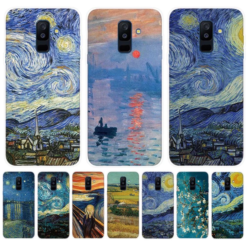 Vincent Van Gogh Starry Sky Oil Paint Soft Phone Case For Samsung Galaxy A6 A8 Plus A5 7 A9 2018 Star Note 8 9 A6S A8S A9S Case
Vincent Van Gogh Starry Sky Oil Paint Soft Phone Case For Samsung Galaxy A6 A8 Plus A5 7 A9 2018 Star Note 8 9 A6S A8S A9S Case