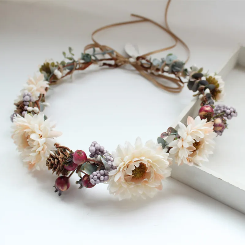 2017 New Design High Quality Handmade Orange Flower Wreath Floral Headress for Wedding
2017 New Design High Quality Handmade Orange Flower Wreath Floral Headress for Wedding