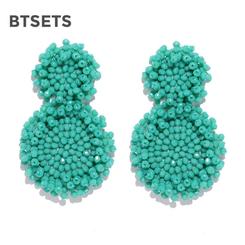Blue Bohemina Beaded Drop Earrings for Women Design Fashion Clips Handmade Wedding Jewelry Party Statement Earrings Hanging
Blue Bohemina Beaded Drop Earrings for Women Design Fashion Clips Handmade Wedding Jewelry Party Statement Earrings Hanging