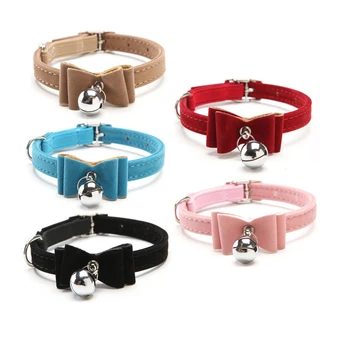 Pet Collar Lovely Bow Collar Necklace For Cat Puppies Dog Safety Elastic Adjustable Soft Material Velvet 5 Colors S Pet Supplies
Pet Collar Lovely Bow Collar Necklace For Cat Puppies Dog Safety Elastic Adjustable Soft Material Velvet 5 Colors S Pet Supplies