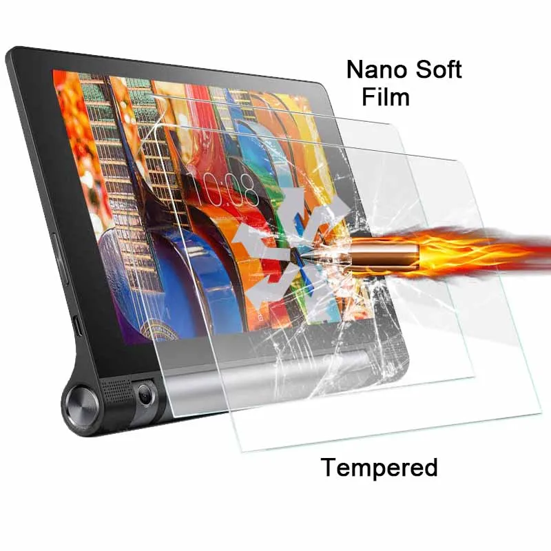 1pcs Best Anti-shatter screen protector films For Lenovo YOGA TAB 3 8.0" TAB Explosion-proof Nano soft film with cleaning cloth
1pcs Best Anti-shatter screen protector films For Lenovo YOGA TAB 3 8.0" TAB Explosion-proof Nano soft film with cleaning cloth