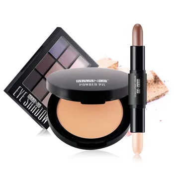 MAANGE Makeup Set Eyebrow Powder Palette Double Head Hightlight Contour Stick Oil Control Concealer Powder Tool Kit
MAANGE Makeup Set Eyebrow Powder Palette Double Head Hightlight Contour Stick Oil Control Concealer Powder Tool Kit