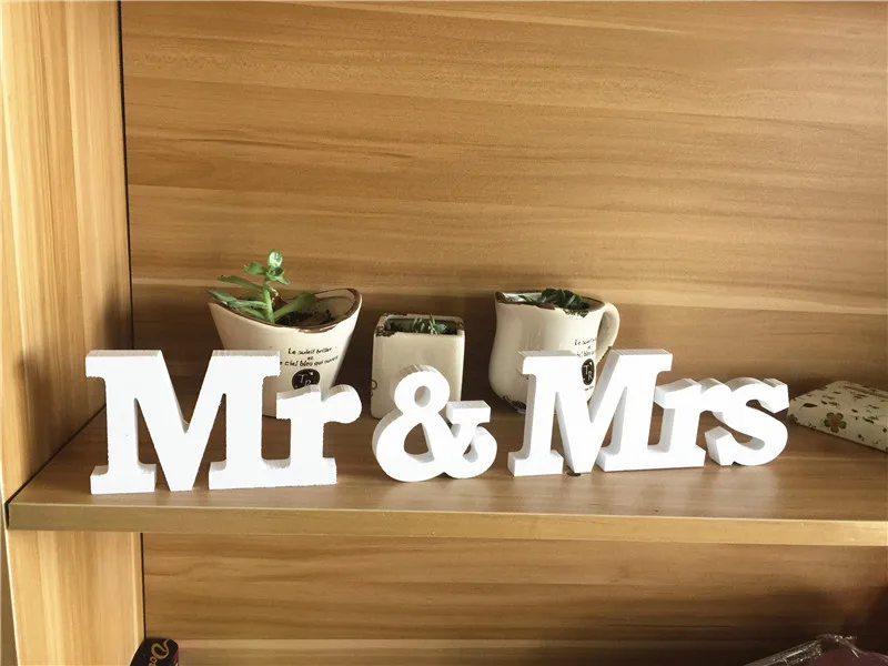

Свадебный знак «Мистер и миссис», свадебное украшение, буквы «Мистер и миссис», маркировочная фоторамка