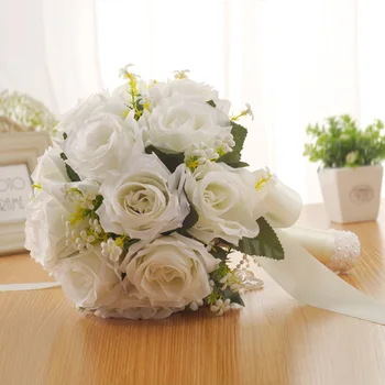 2019 Wedding Bridal Holding Artificial Flowers Bouquet Rose Bridesmaid Fake Flowers High Quality Wedding Party Supplies
2019 Wedding Bridal Holding Artificial Flowers Bouquet Rose Bridesmaid Fake Flowers High Quality Wedding Party Supplies