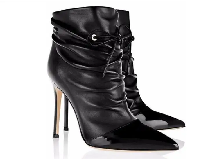 2019 winter women ankle boots genuine leather thin heels shoes ladies fashion design top quality pointed toe woman boots 35-41
2019 winter women ankle boots genuine leather thin heels shoes ladies fashion design top quality pointed toe woman boots 35-41