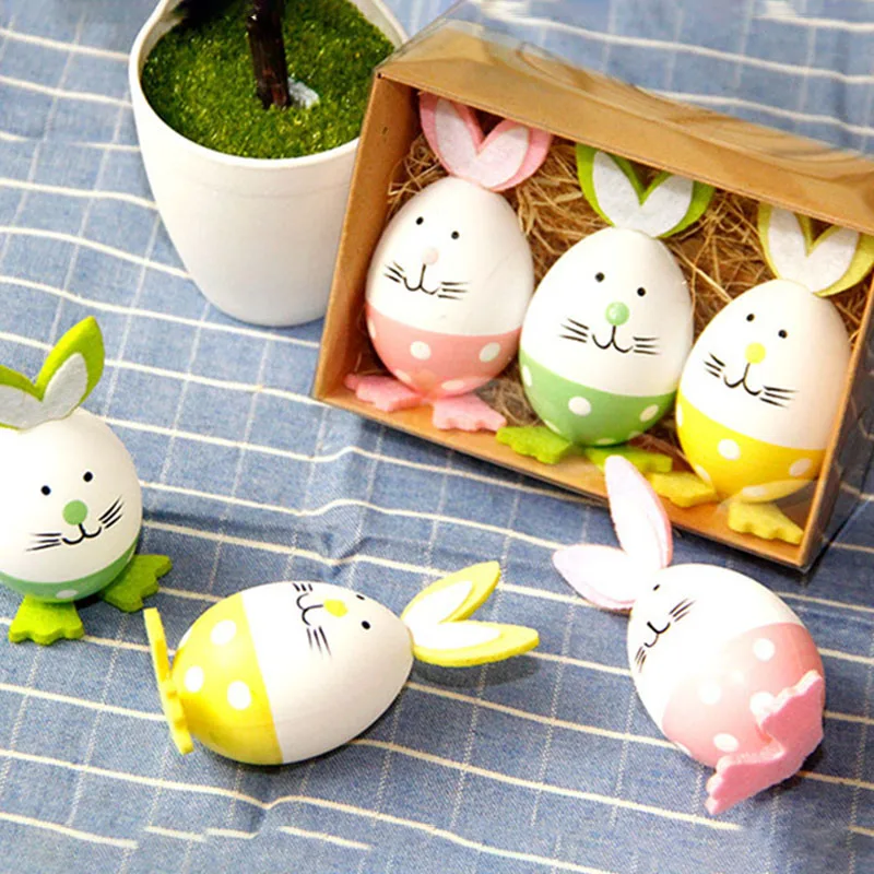 Easter Bunny Eggs DIY Plastic Painted Crafts Decorations Birthday Gifts Children's Educational Toys for baby gifts
Easter Bunny Eggs DIY Plastic Painted Crafts Decorations Birthday Gifts Children's Educational Toys for baby gifts