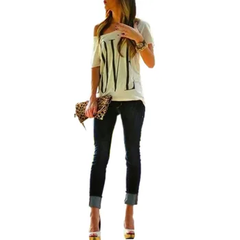 2018 Fashion Korean Design Women Loose Off Cotton Shoulder Tops Letter Shirt Short Sleeve Crew Neck S-XL Ladies Casual Hot
2018 Fashion Korean Design Women Loose Off Cotton Shoulder Tops Letter Shirt Short Sleeve Crew Neck S-XL Ladies Casual Hot