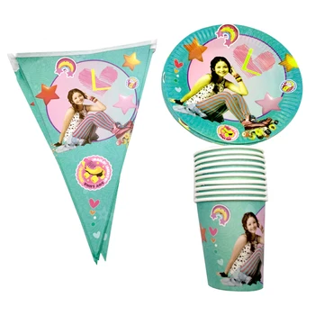 50pc/lot Happy Baby Shower Hanging Banner Girls Favors Decoration Flags Soy Luna Theme Cups Plates Birthday Party Tableware Set
50pc/lot Happy Baby Shower Hanging Banner Girls Favors Decoration Flags Soy Luna Theme Cups Plates Birthday Party Tableware Set