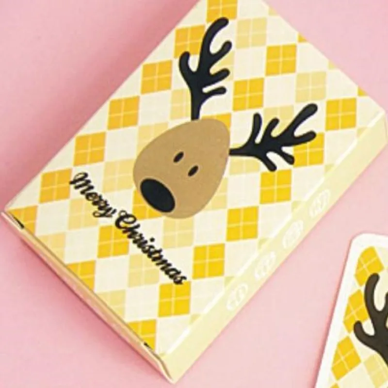 4patterns 28pcs/box Merry Christmas cartoon kawaii mini card lomo cute message cards set
4patterns 28pcs/box Merry Christmas cartoon kawaii mini card lomo cute message cards set
