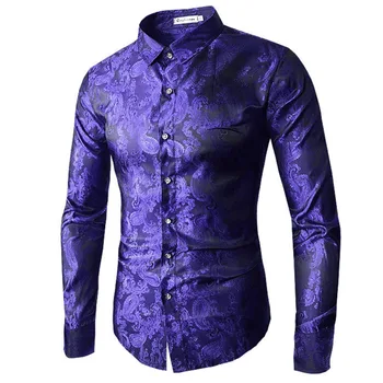 Mens New Solid Color Embroidery Designer Long Sleeve Pattern Embroider Men Fashion Dress Shirts Casual Slim Shirt Camisa 2colour
Mens New Solid Color Embroidery Designer Long Sleeve Pattern Embroider Men Fashion Dress Shirts Casual Slim Shirt Camisa 2colour