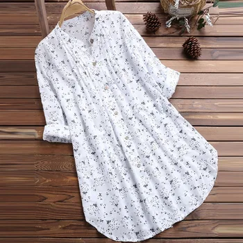 Womens Blouses V-Neck Pleated Floral Print Long Sleeve Casual Tops Blouse Dames Blouses Lange Mouwen Blusas 2019 Fashion shirts
Womens Blouses V-Neck Pleated Floral Print Long Sleeve Casual Tops Blouse Dames Blouses Lange Mouwen Blusas 2019 Fashion shirts
