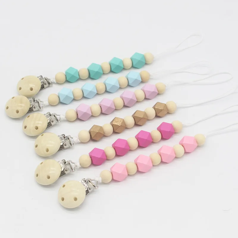 Baby Pacifier Clip Chain Wooden Holder Soother Pacifier Clips Leash Strap Nipple Holder For Infant Nipple Bottle Clip Chain
Baby Pacifier Clip Chain Wooden Holder Soother Pacifier Clips Leash Strap Nipple Holder For Infant Nipple Bottle Clip Chain