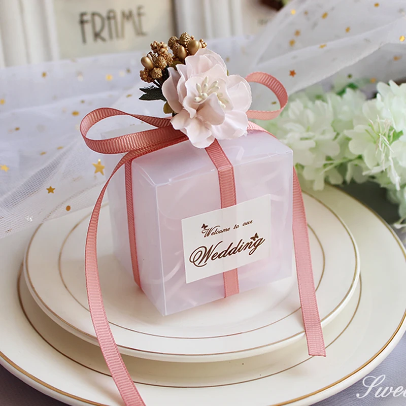 50Pcs Creative gift box Plastic Frosted kraft paper bag chocolate favor boxes wedding candy box packaging Party Supplies
50Pcs Creative gift box Plastic Frosted kraft paper bag chocolate favor boxes wedding candy box packaging Party Supplies