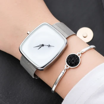 Fashion Women Watch Luxury Brand Metal Steel Strip Square Simple Ladies Quartz WristWatches Clock Gift Bayan Kol Saati
Fashion Women Watch Luxury Brand Metal Steel Strip Square Simple Ladies Quartz WristWatches Clock Gift Bayan Kol Saati
