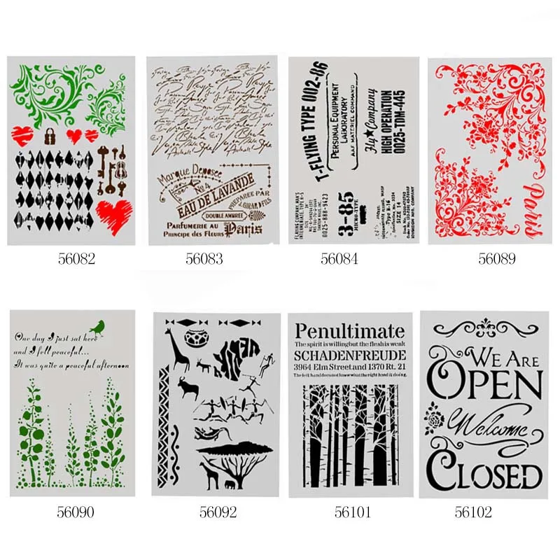 Embossing Stamps Album Decor Painting Template Walls Scrapbooking DIY Craft Paper Cards 1 Pc Layering Stencils
Embossing Stamps Album Decor Painting Template Walls Scrapbooking DIY Craft Paper Cards 1 Pc Layering Stencils