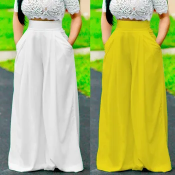 Pants in Apparer for Women's High Waist Fashion Solid Color Zipper Loose Wide Pants Long Trousers 25 Dropshipping
Pants in Apparer for Women's High Waist Fashion Solid Color Zipper Loose Wide Pants Long Trousers 25 Dropshipping