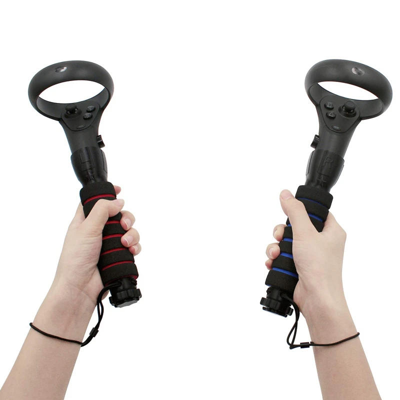 AMVR OOM Dual Handles Gamepad for Oculus Quest or Rift S Controllers Playing Beat Saber Game
AMVR OOM Dual Handles Gamepad for Oculus Quest or Rift S Controllers Playing Beat Saber Game