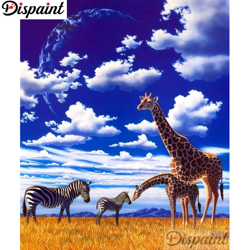 Dispaint Full Square/Round Drill 5D DIY Diamond Painting "Giraffe zebra" 3D Embroidery Cross Stitch Home Decor Gift A12491
Dispaint Full Square/Round Drill 5D DIY Diamond Painting "Giraffe zebra" 3D Embroidery Cross Stitch Home Decor Gift A12491