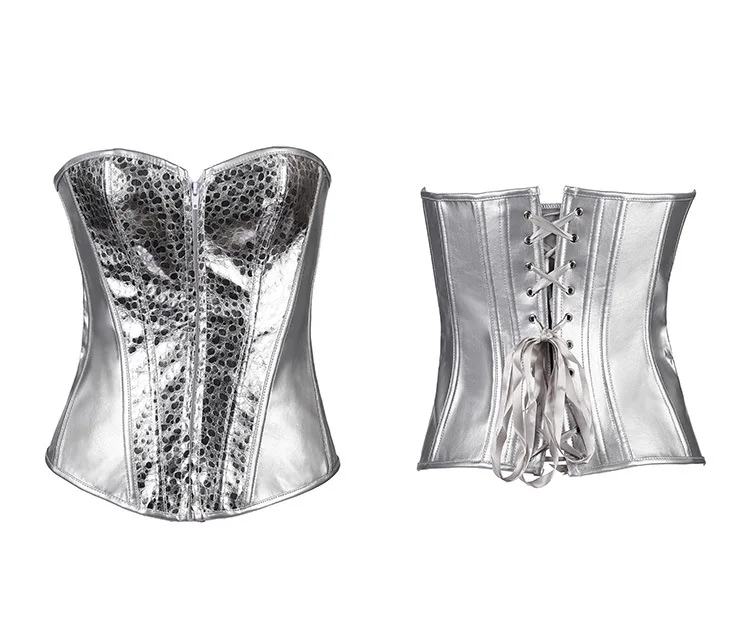 Fashion-Lingerie-overbust-Silver-Shiny-Zipper-sexy-Corset-top-corsets-and-bustiers-corset (2)