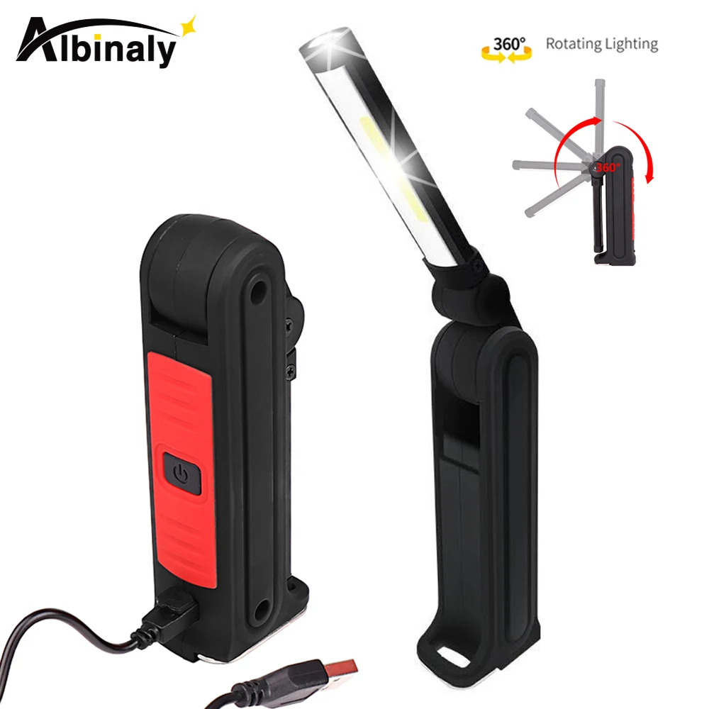 USB Rechargeable COB LED flashlight work light Inspection Light 4 modes Tail magnet design Hanging torch lamp waterproof
USB Rechargeable COB LED flashlight work light Inspection Light 4 modes Tail magnet design Hanging torch lamp waterproof