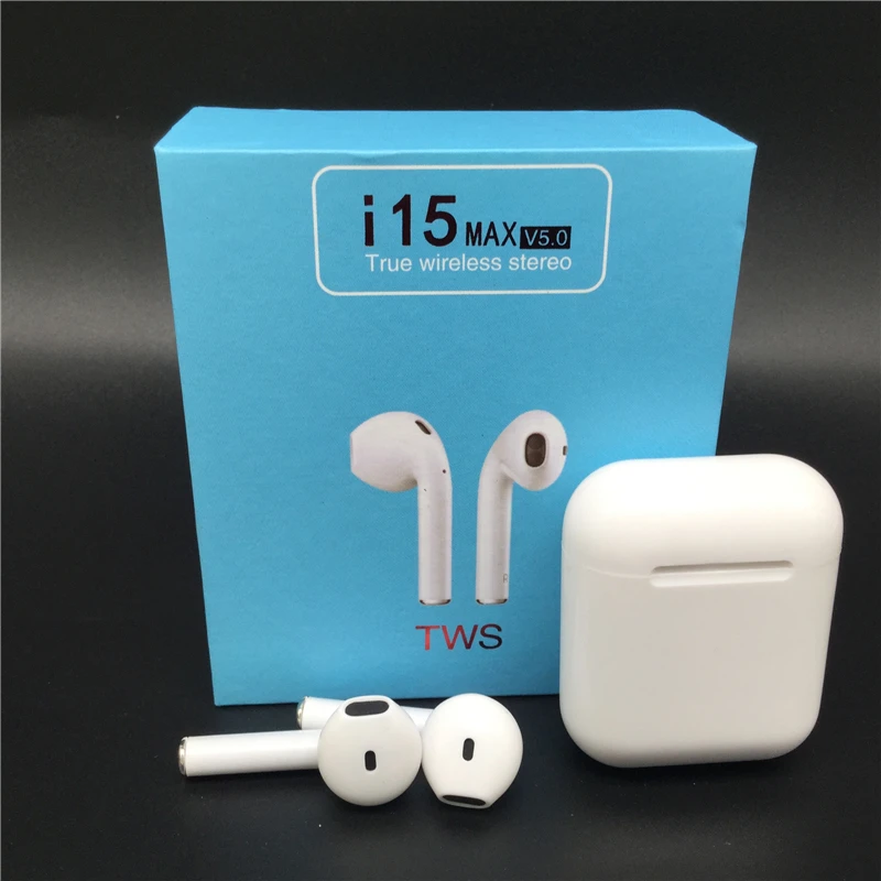 Wireless Bluetooth 5.0 i15 Max Tws Earphones Mini Earbuds Touch Control Earphones For Iphone Samsung Xiaomi Huawei i7s Earphones
Wireless Bluetooth 5.0 i15 Max Tws Earphones Mini Earbuds Touch Control Earphones For Iphone Samsung Xiaomi Huawei i7s Earphones