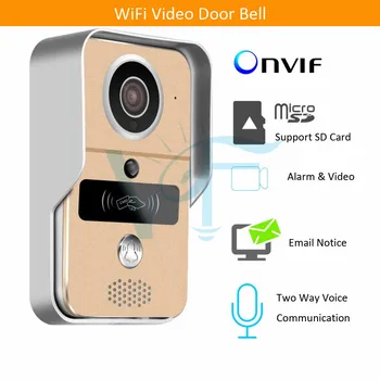 5pcs/lot Free shipping wireless doorbell camera waterproof rainproof video doorphone wifi audio door bell VF-DB04
5pcs/lot Free shipping wireless doorbell camera waterproof rainproof video doorphone wifi audio door bell VF-DB04