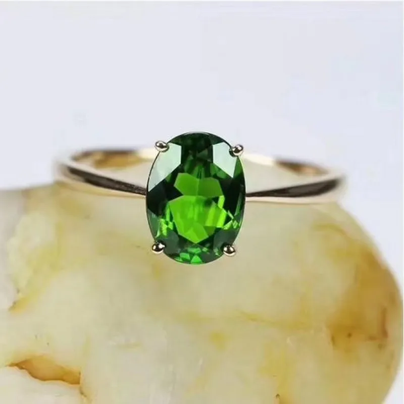 Fidelity Natural 5*7mm diopside Rings s925 sterling silver simple fashion fine Jewelry for women party Natural green gemstone
Fidelity Natural 5*7mm diopside Rings s925 sterling silver simple fashion fine Jewelry for women party Natural green gemstone