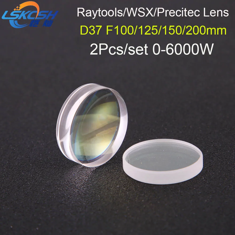 LSKCSH Raytools/WSX/Precitec Focus Lens/Collimator Lens D37 F100 125 150 200mm 2pcs/set 0-6000W for Procutter/NC60/BM114 Fiber
LSKCSH Raytools/WSX/Precitec Focus Lens/Collimator Lens D37 F100 125 150 200mm 2pcs/set 0-6000W for Procutter/NC60/BM114 Fiber