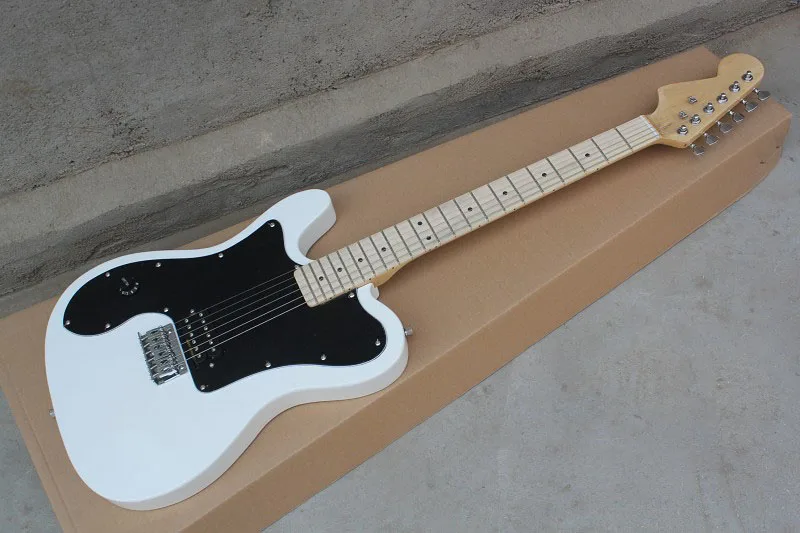 Top quality Tl American Deluxe White Signature Black Pickguard Left handed Groove fretboard telecaster Electric Guitar @20
Top quality Tl American Deluxe White Signature Black Pickguard Left handed Groove fretboard telecaster Electric Guitar @20