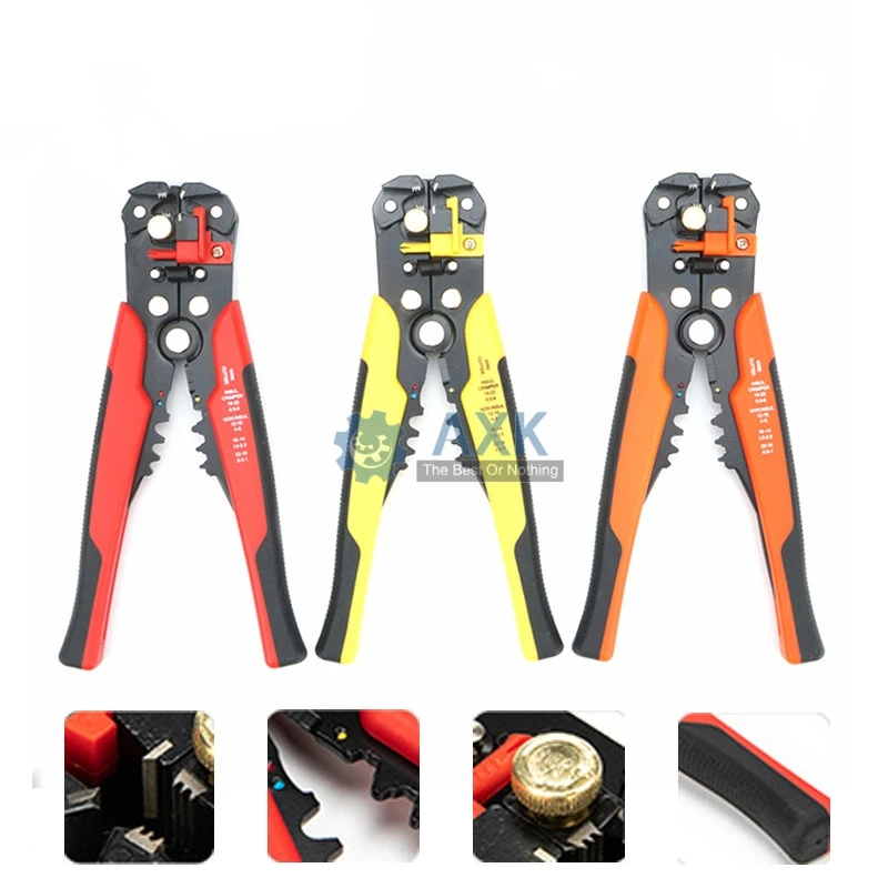 0.2-6mm2 Multifunctional Automatic Stripping Pliers Cable Wire Stripping Crimping Tools Cutting Crimping Terminal Hand Tool
0.2-6mm2 Multifunctional Automatic Stripping Pliers Cable Wire Stripping Crimping Tools Cutting Crimping Terminal Hand Tool