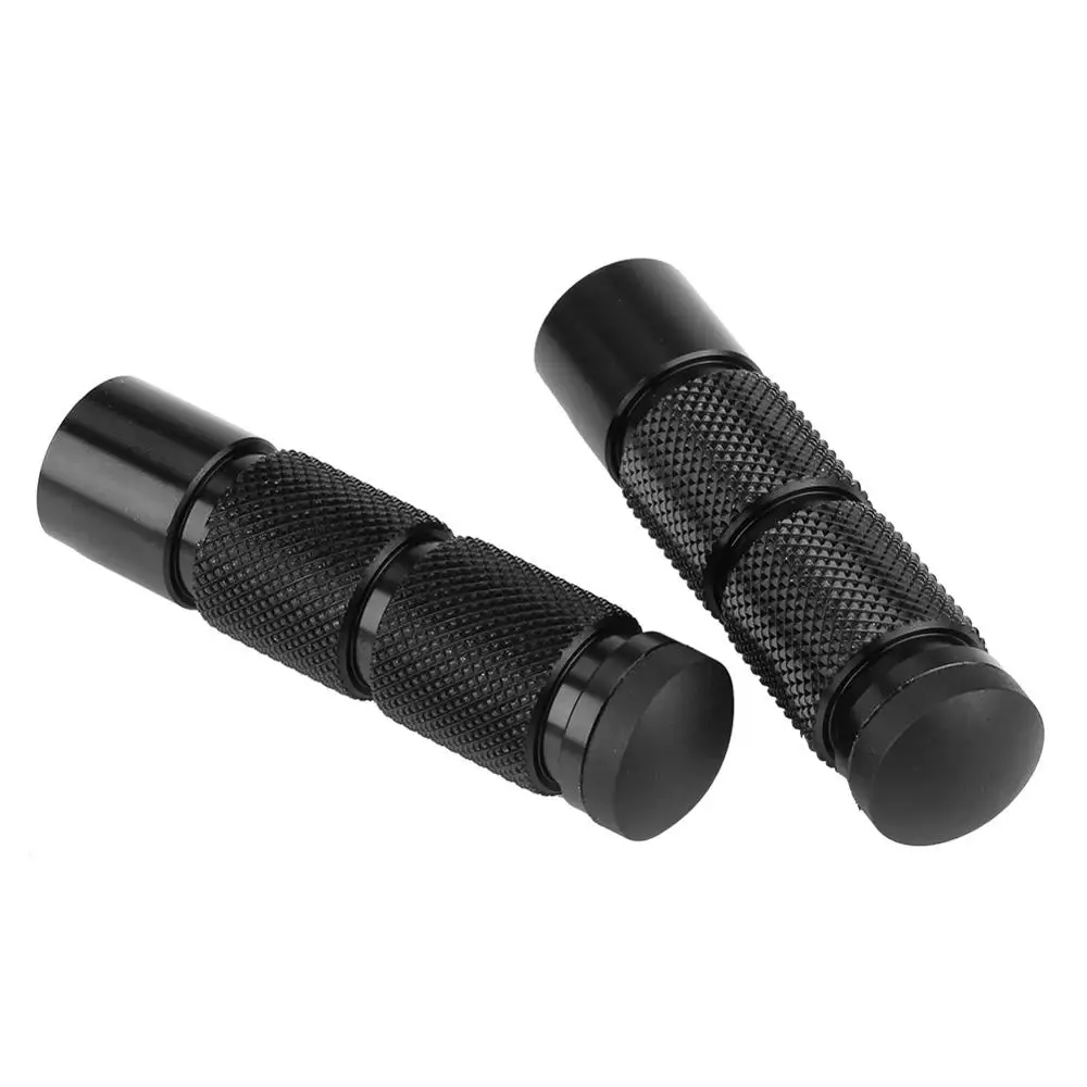 1pair Universal CNC Aluminum Alloy Motorcycle Foot Rests Pegs Pedals Black Corrugated surface offers anti-slip standing rust
1pair Universal CNC Aluminum Alloy Motorcycle Foot Rests Pegs Pedals Black Corrugated surface offers anti-slip standing rust