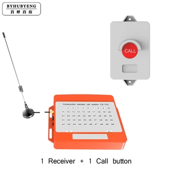 Construction Elevator Wireless Calling System Full Water-proof FM Distance>1000m 1Call Bell + 1 Receiver Elevator Call Button
Construction Elevator Wireless Calling System Full Water-proof FM Distance>1000m 1Call Bell + 1 Receiver Elevator Call Button