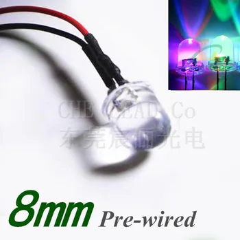 100pcs RGB 8mm Prewired LED Color changing 20cm 12V/24V Pre Wire DIP LED indicator leds round slow flash led lighting
100pcs RGB 8mm Prewired LED Color changing 20cm 12V/24V Pre Wire DIP LED indicator leds round slow flash led lighting