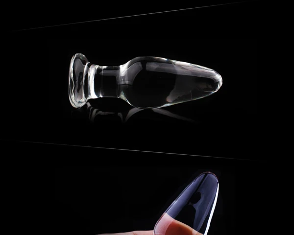1Pc Glass Anal Butt Plugs Crystal Dildos Beads Ball Erotic Stimulator Fake Penis Female Masturbate Sex Toys for Couples 14