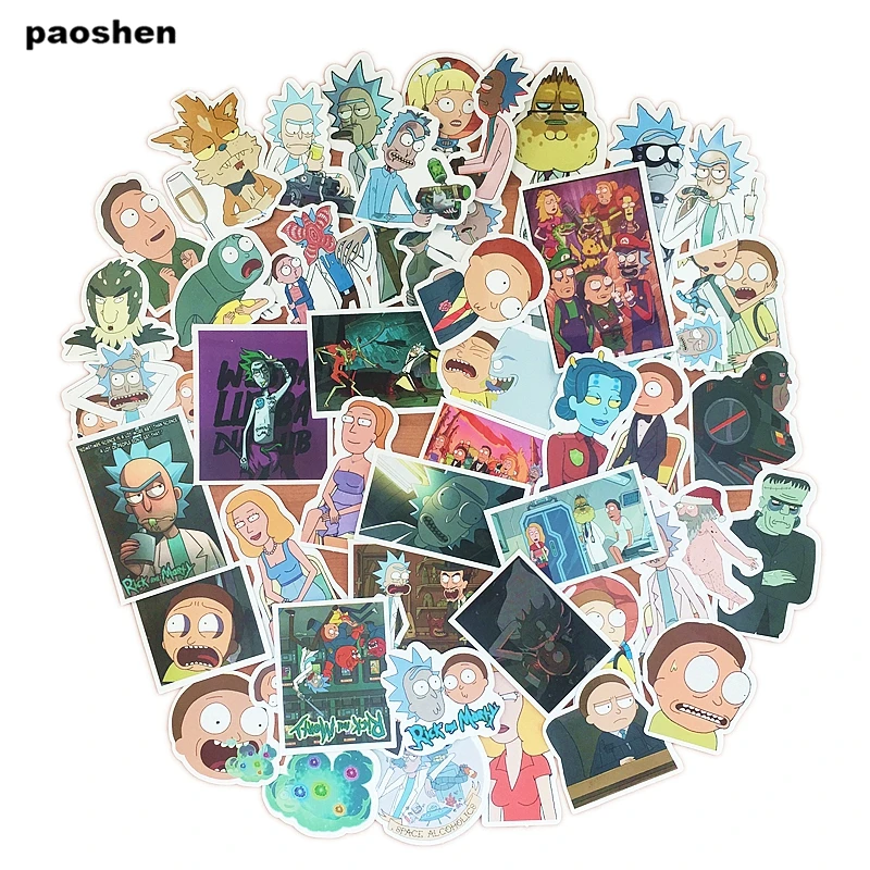 47 Pcs Rick And Morty Pvc Waterproof Cartoon Adesivos Sticker For Luggage Skateboard Phone Laptop Moto Bicycle Wall Stickers
47 Pcs Rick And Morty Pvc Waterproof Cartoon Adesivos Sticker For Luggage Skateboard Phone Laptop Moto Bicycle Wall Stickers