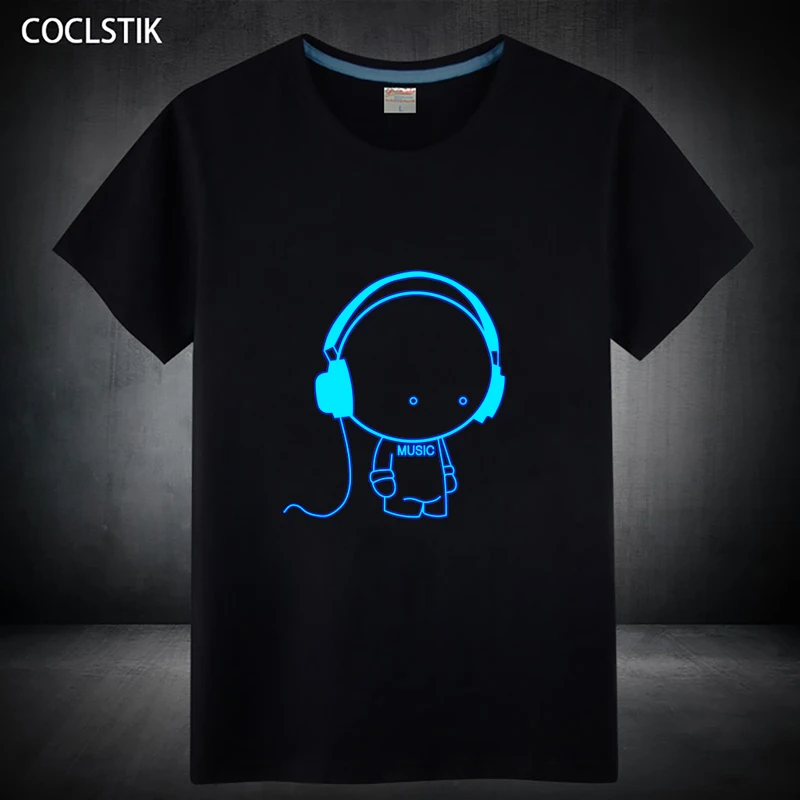 100% Cotton Chilrens/Men's Summer Blue Fluorescent Music Man Short T-Shirt Luminous In Dark T-shirts Male Wolf Tshirt Tops S-5XL
100% Cotton Chilrens/Men's Summer Blue Fluorescent Music Man Short T-Shirt Luminous In Dark T-shirts Male Wolf Tshirt Tops S-5XL